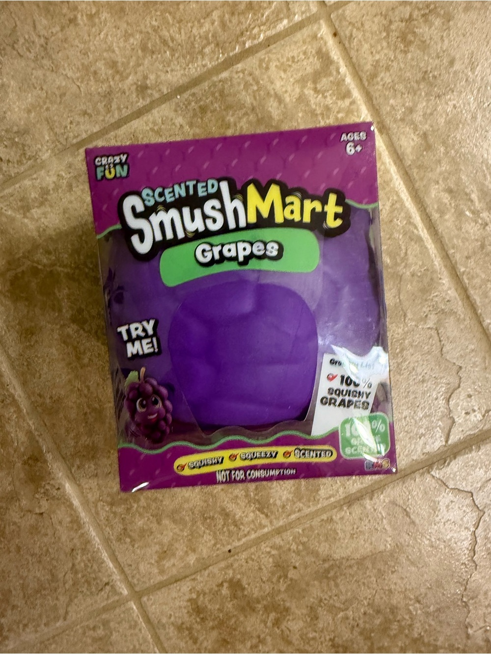 Five Below SmushMart Grapes Squishy Toy - Purple